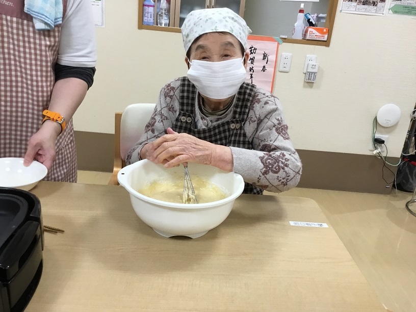 いま作っているよ