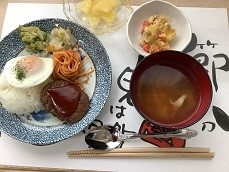 ロコモコ丼♪