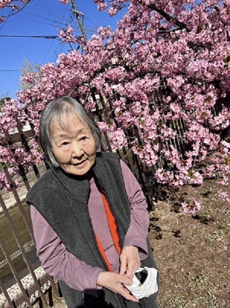 桜の前ではいチーズ！📷