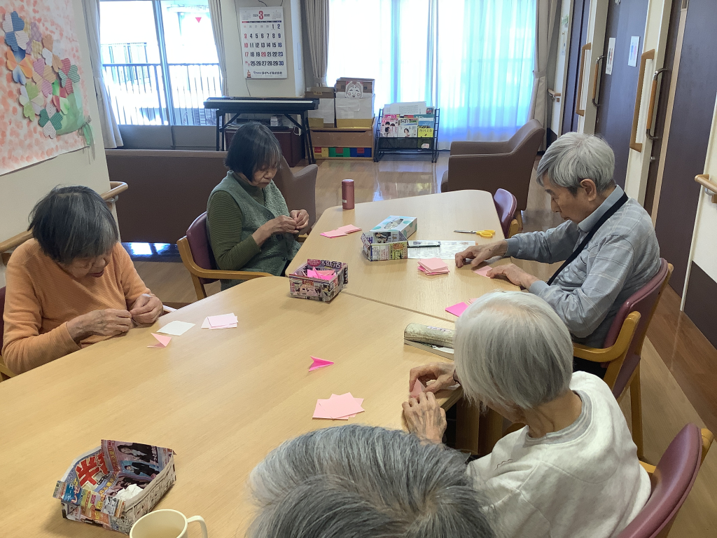 桜の壁面🌸