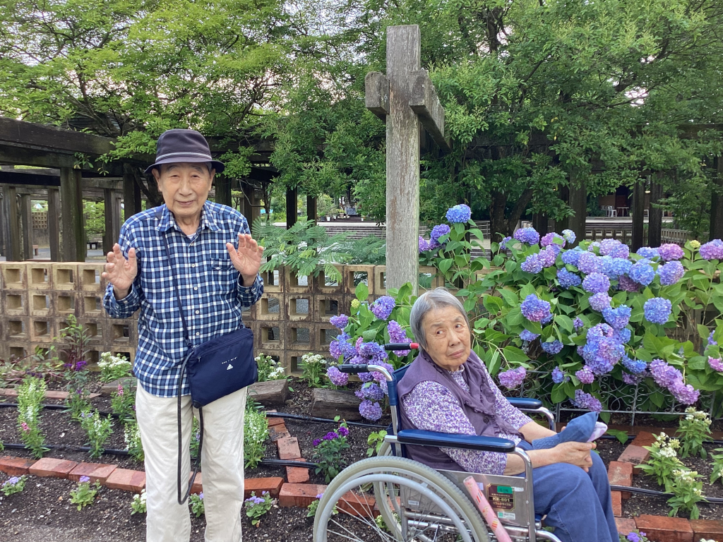 外出レクリエーション（宇治市植物公園　後半）