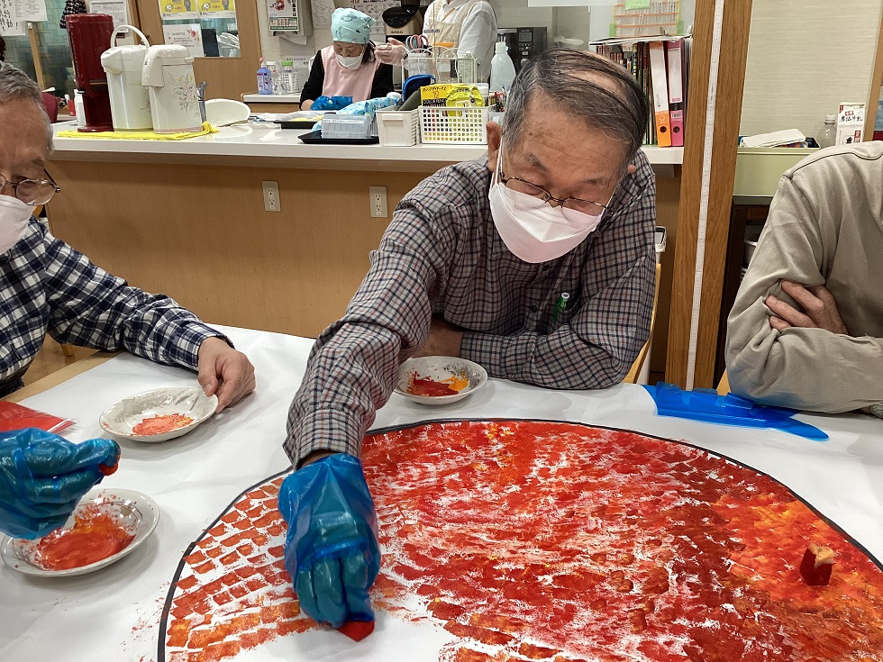 紅葉壁画