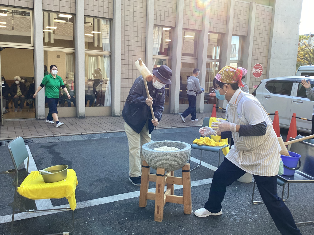 餅つき大会