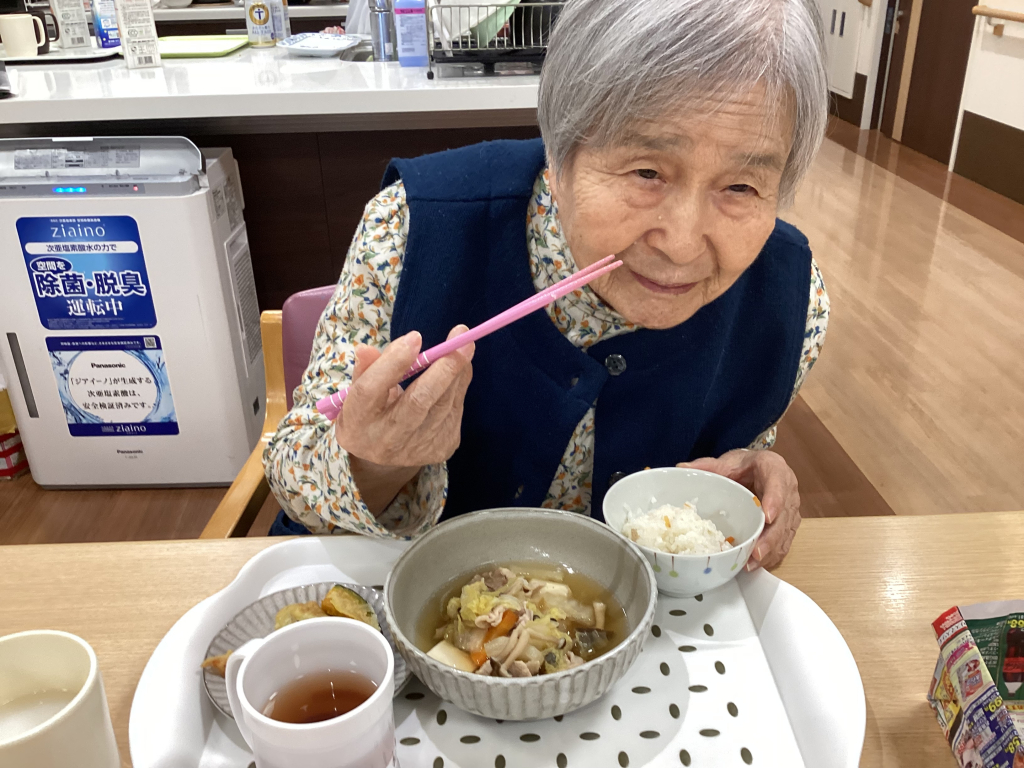 いただきます。
