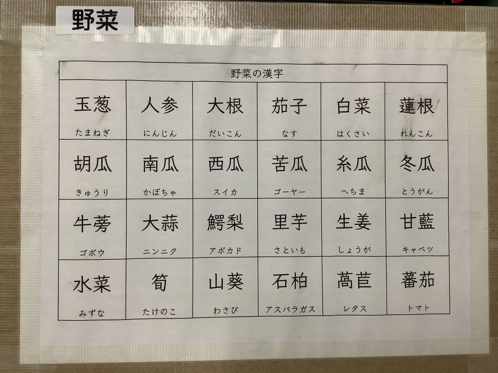 漢字合わせパズルに挑戦！！