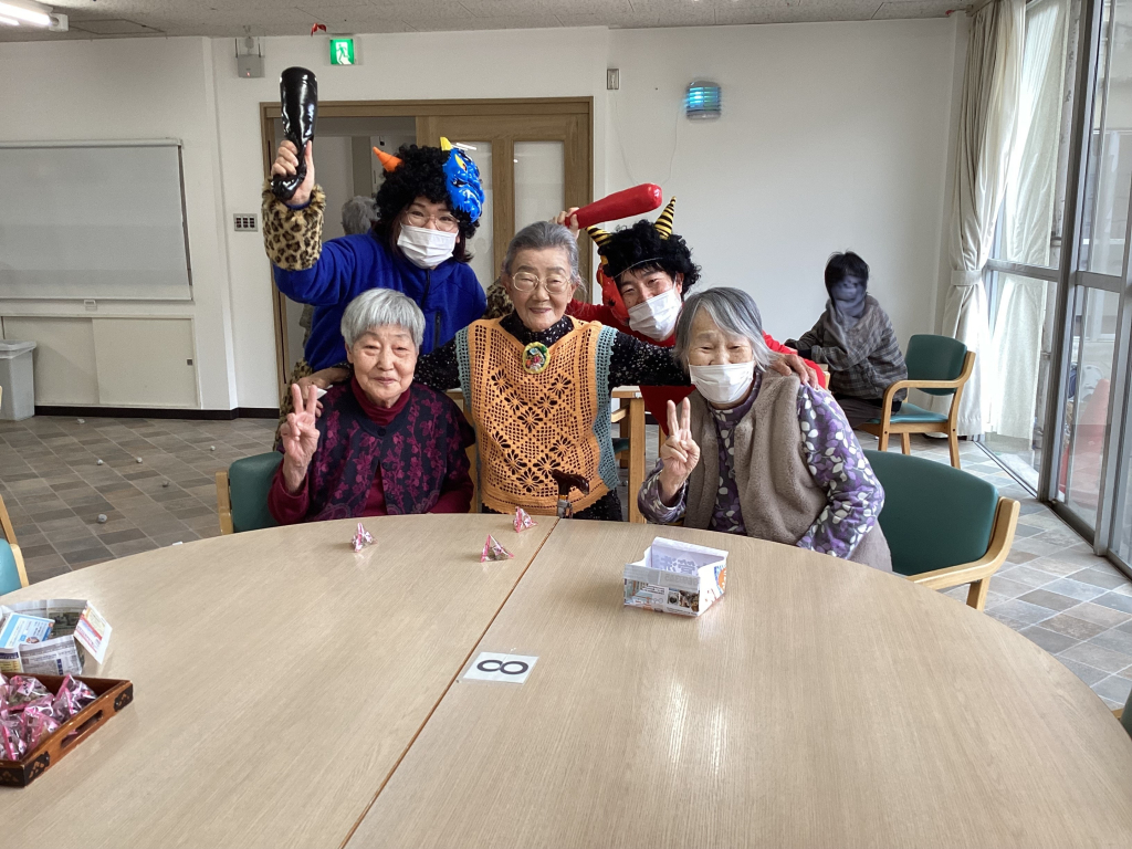 豆まき