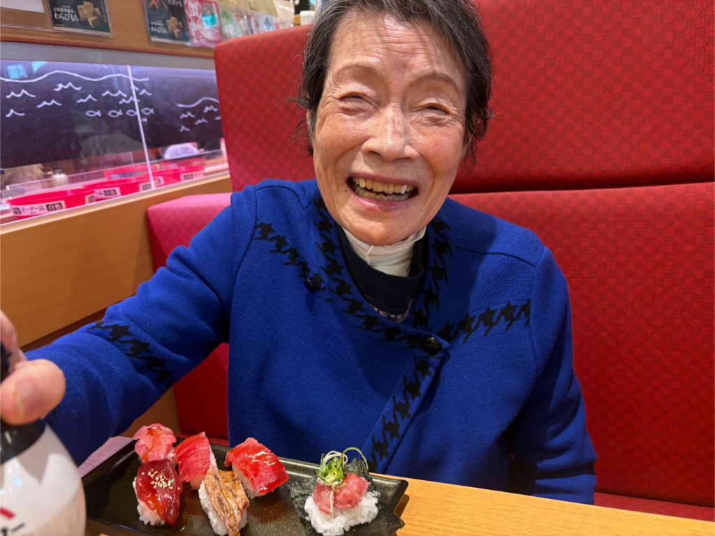 帰りにはスシローにてお寿司も食べてきました🍣