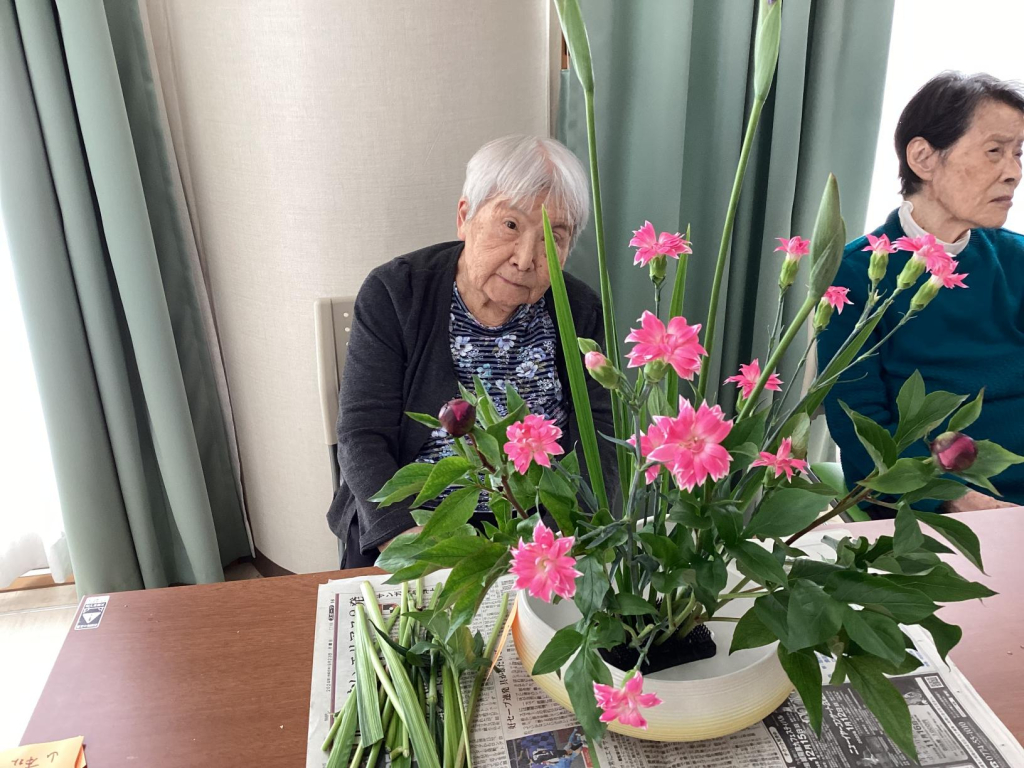 5月生花教室