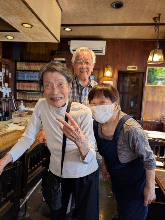 馴染みの喫茶店へ🚙