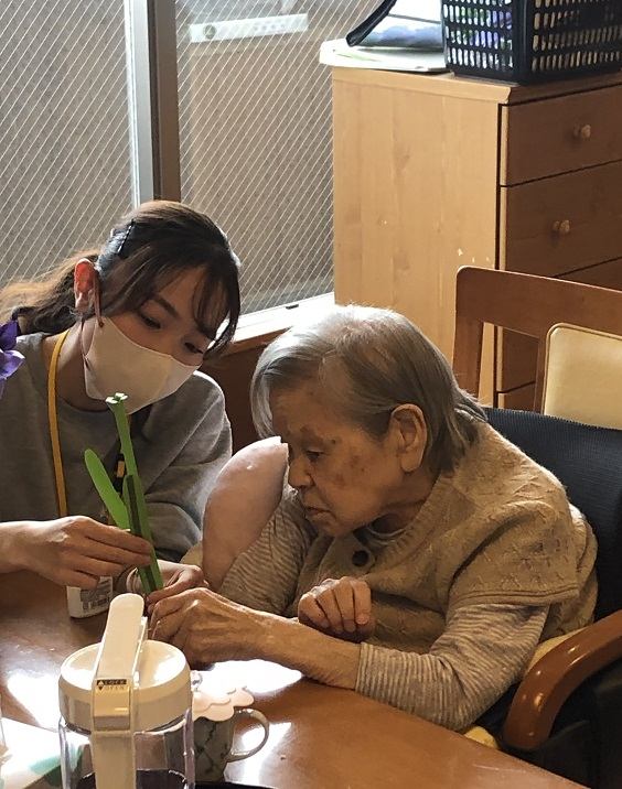 ハンドメイド教室　菖蒲