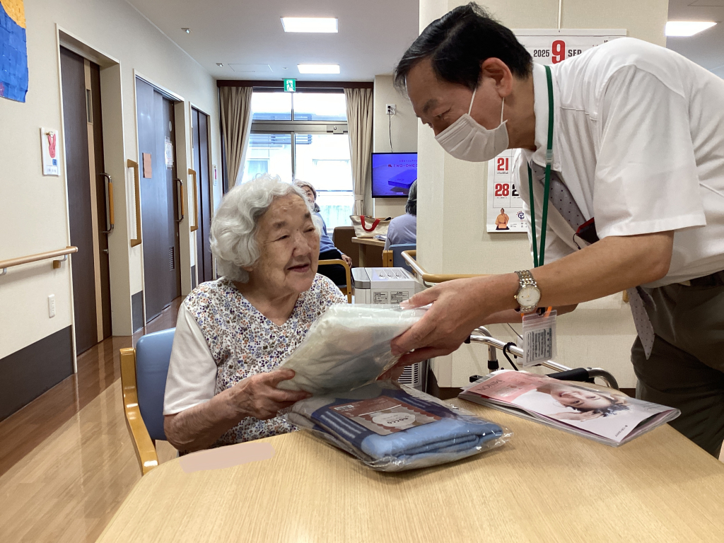 女性最高齢の入居者様