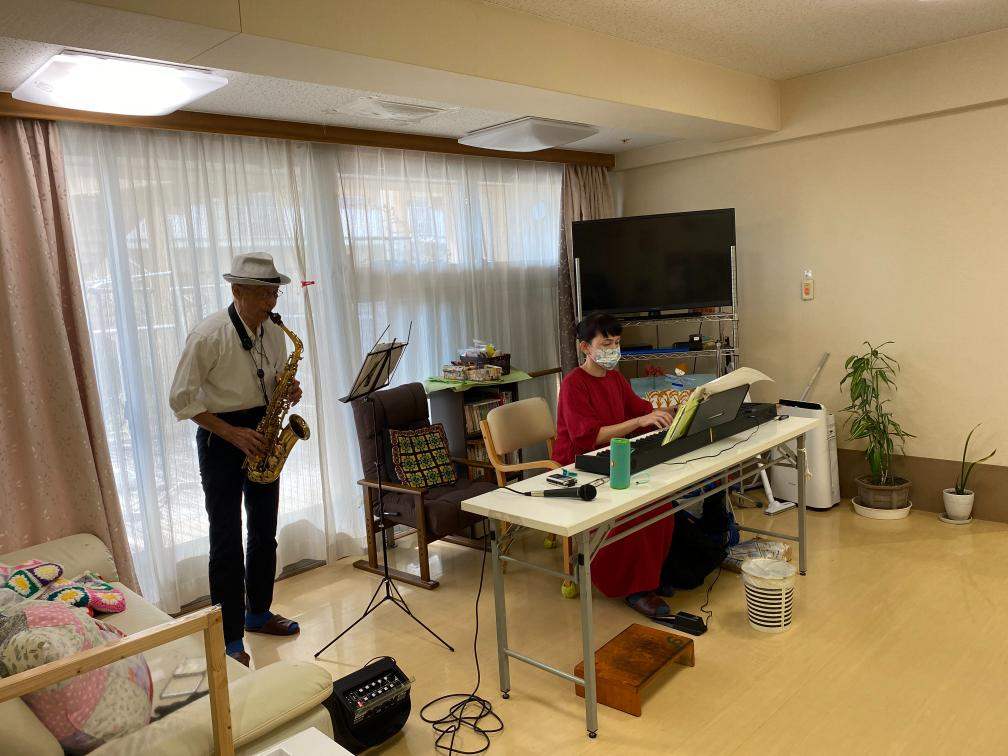 演奏開始♪