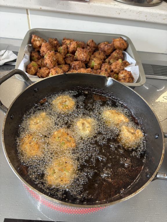 手作り鶏肉団子！