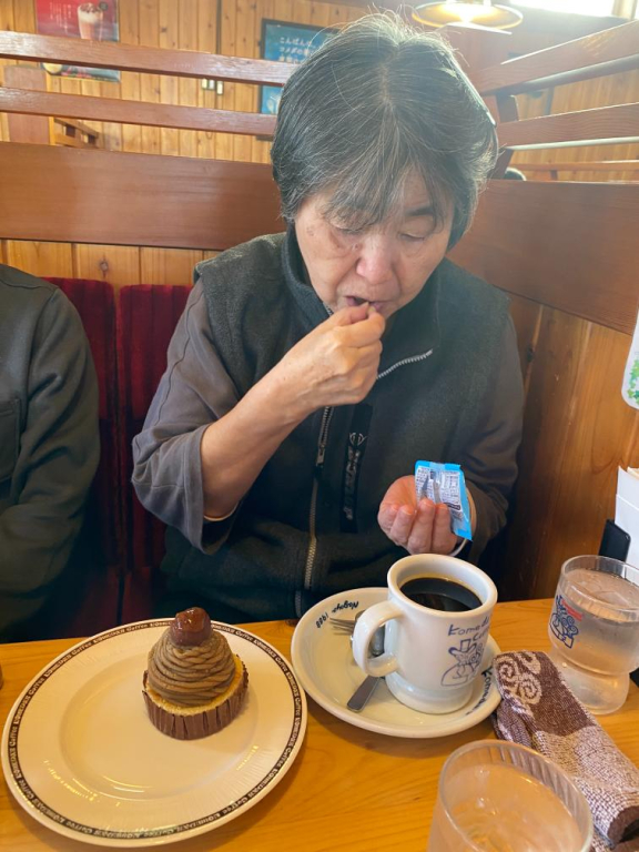 モンブランがとっても美味しい