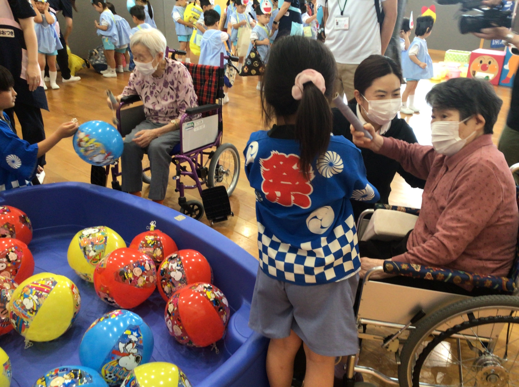おおやけこども園サマーフェスタへお呼ばれ(^_-)-☆