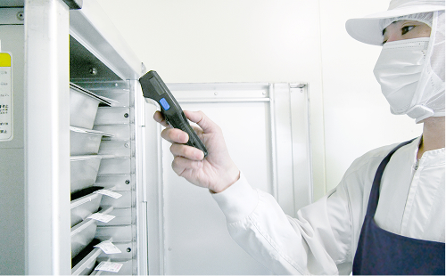 翌日の食事受け取り・点検