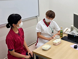 休憩中の様子