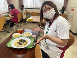 休憩中の様子