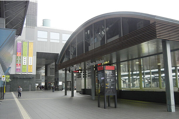 京都駅中央口からの行き方手順2の画像