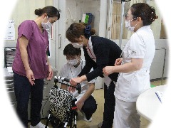 康生会武田病院　看護部　地域包括ケア病棟　吉川 絵美さん・ 栃岡 千香子看護師長さん