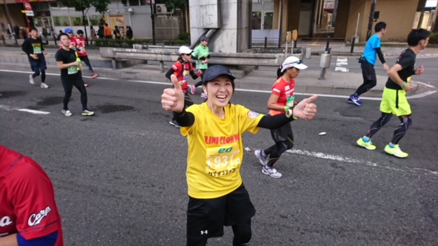 宇治武田病院　副師長　北村　佐知子さん　大阪マラソンチャリティランナー